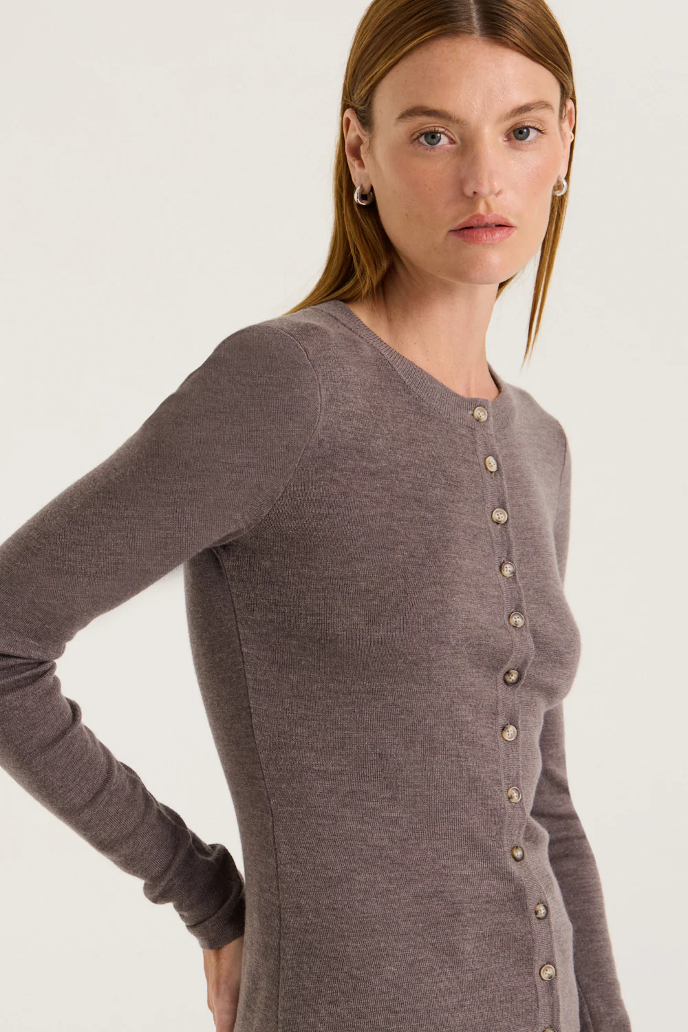 Calista Merino Cardigan - Image 2