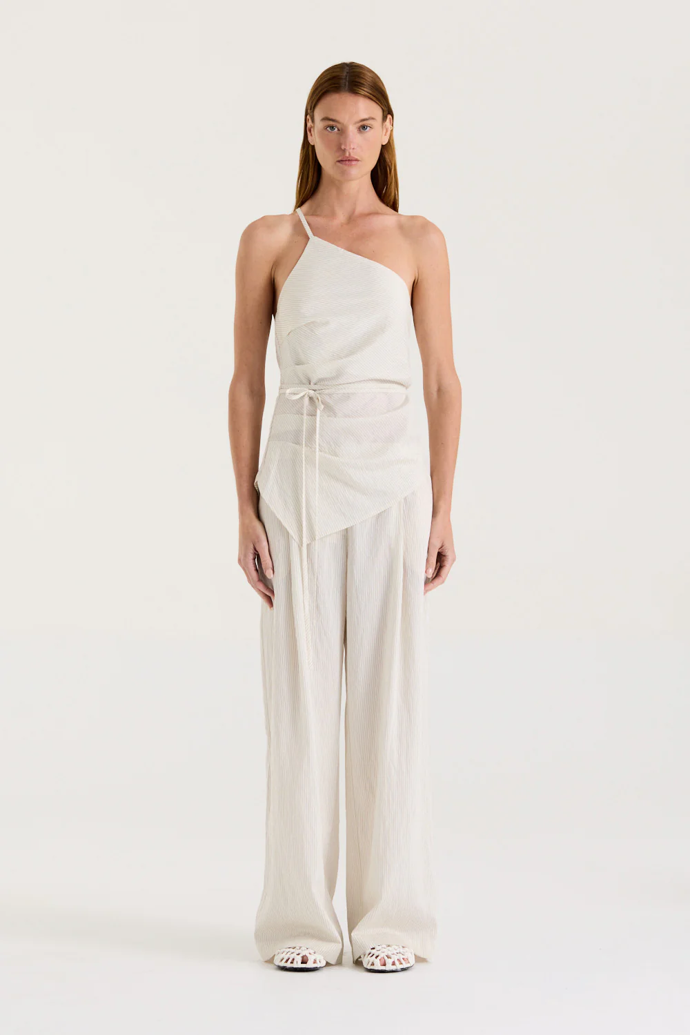 Lucia Asymmetric Top With Strap