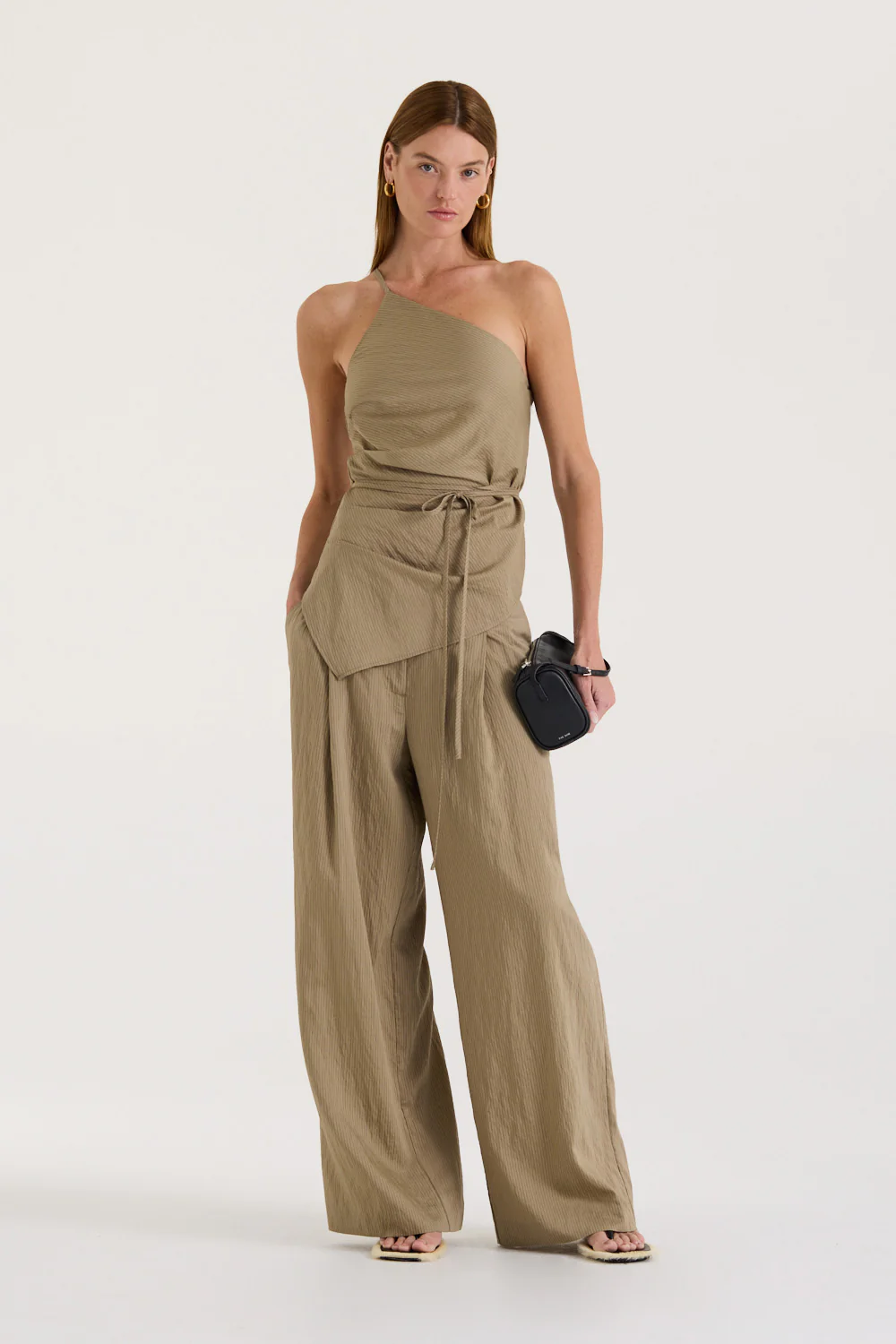 Lucia Pleated Trouser - Image 2