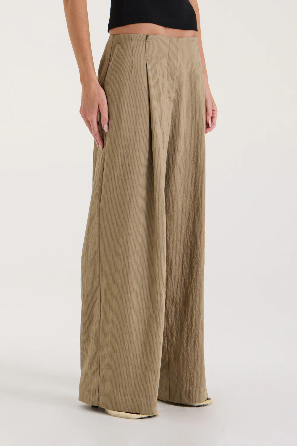 Lucia Pleated Trouser - Image 3