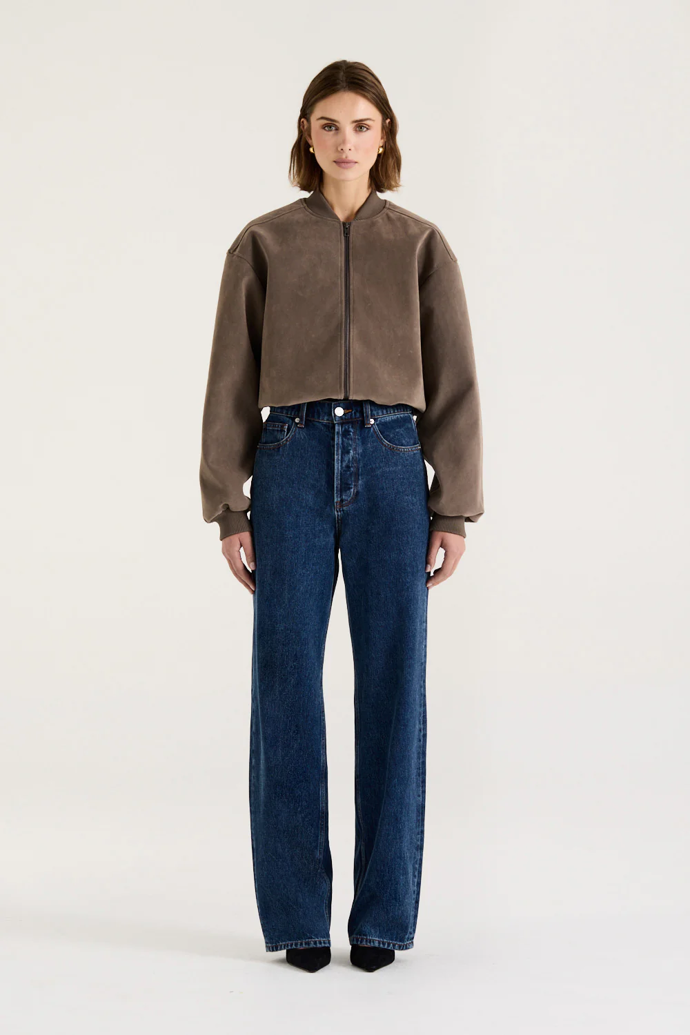 Mara Suede Bomber