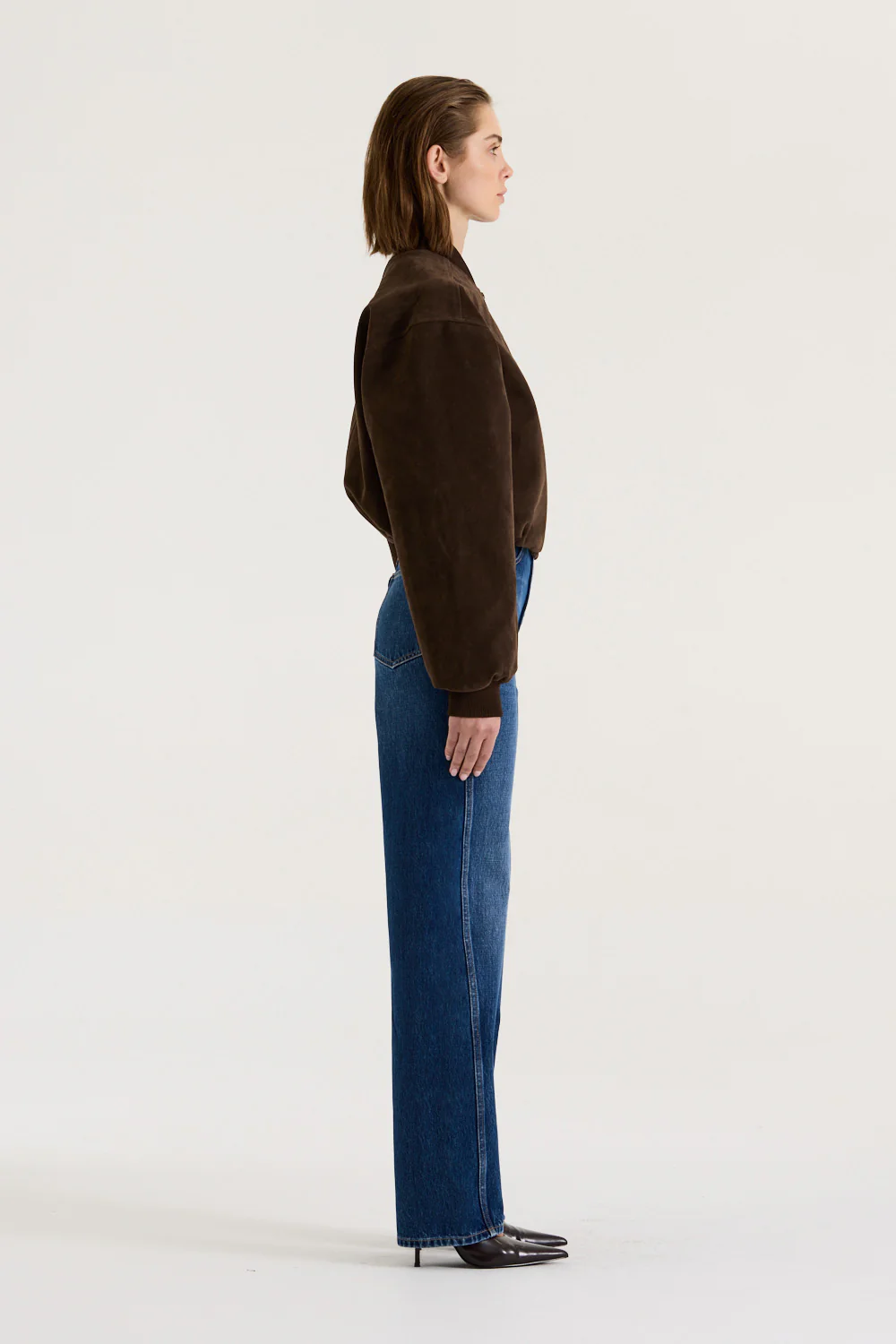 Mara Suede Bomber - Image 3