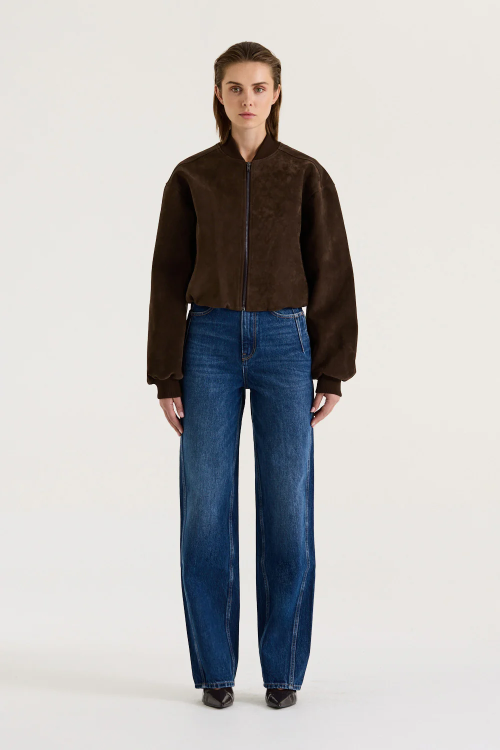 Mara Suede Bomber - Image 5