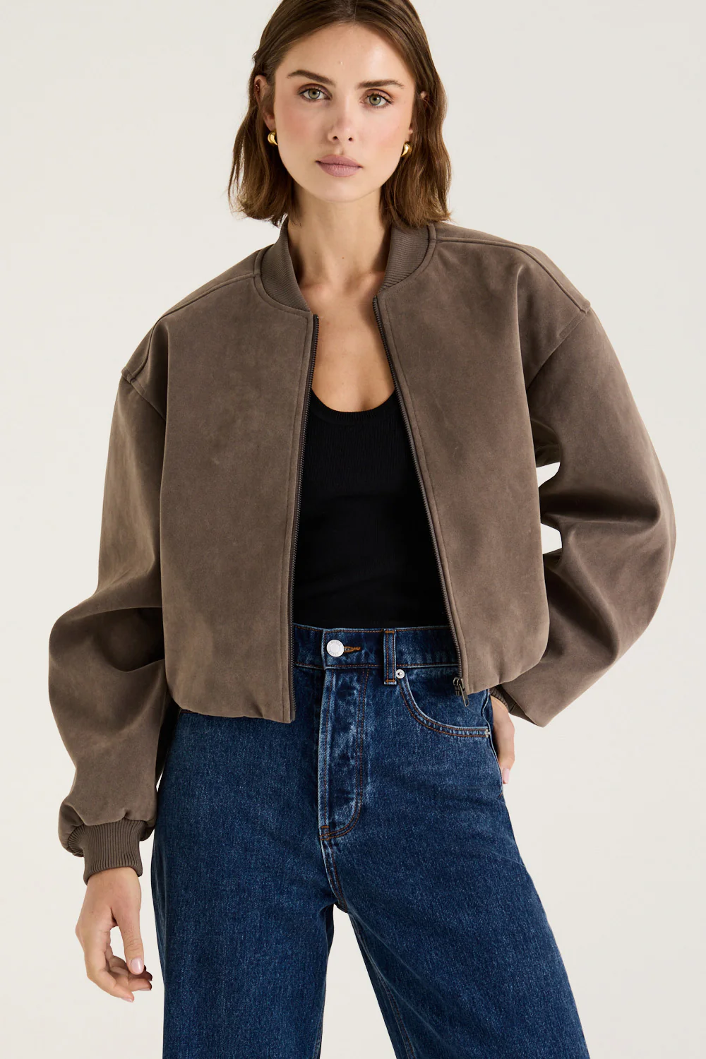 Mara Suede Bomber - Image 2